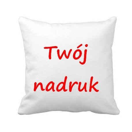Poduszka z nadrukiem